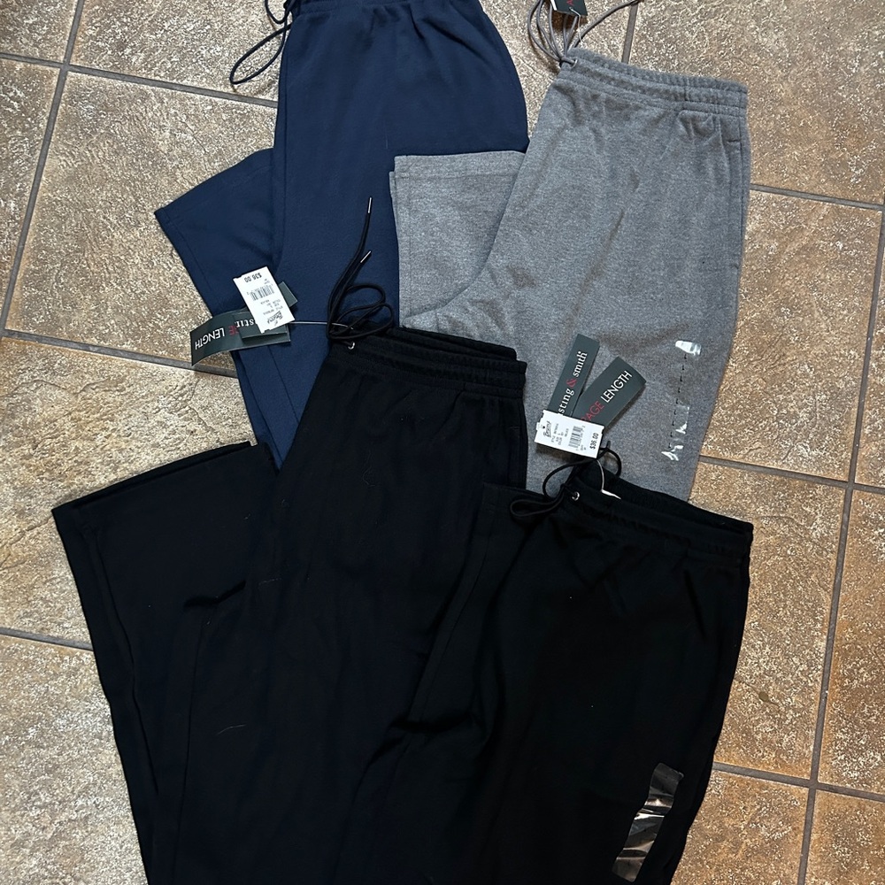 Women’s Hastings and Smith Sweatpants in Black, Gray, and Navy